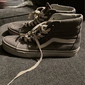 Gray High Top Vans
